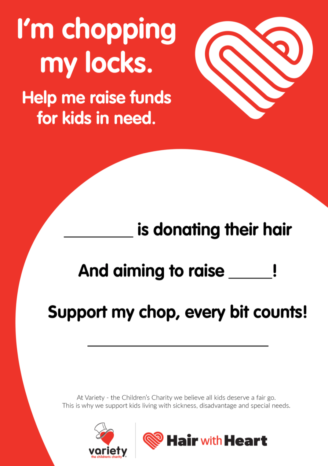 Fundraising Poster